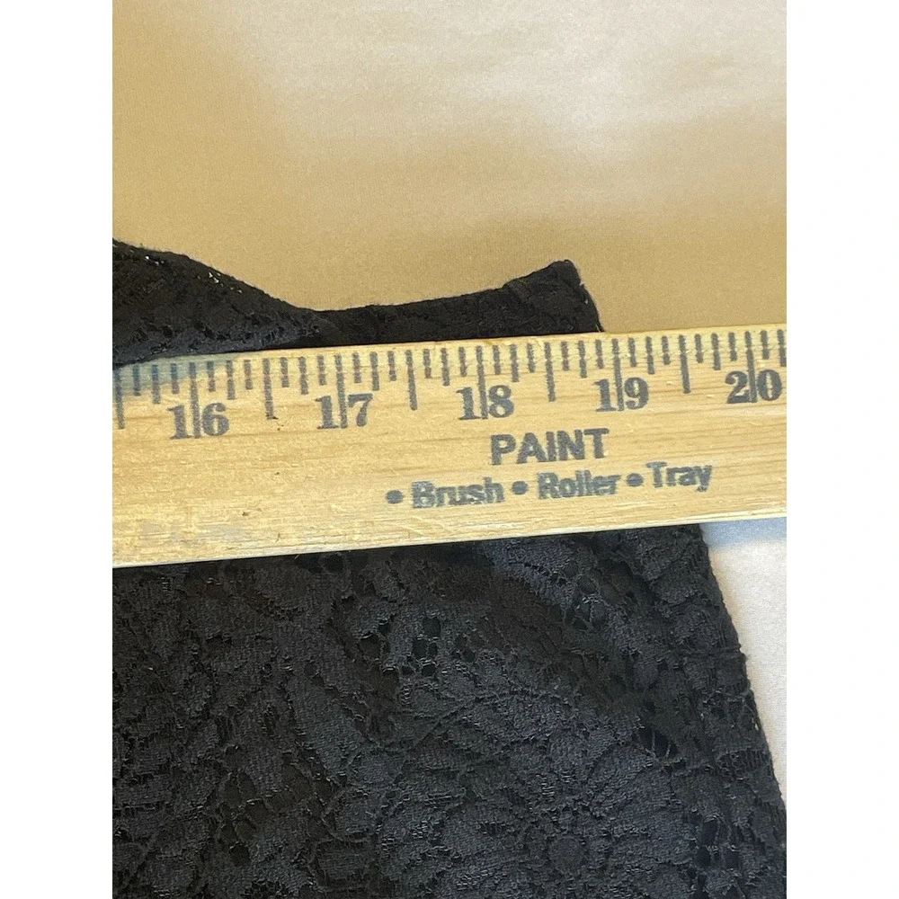 Madewell Dusk Lace Off the Shoulder Black Dress Size 10 Style F9714‎ Lace